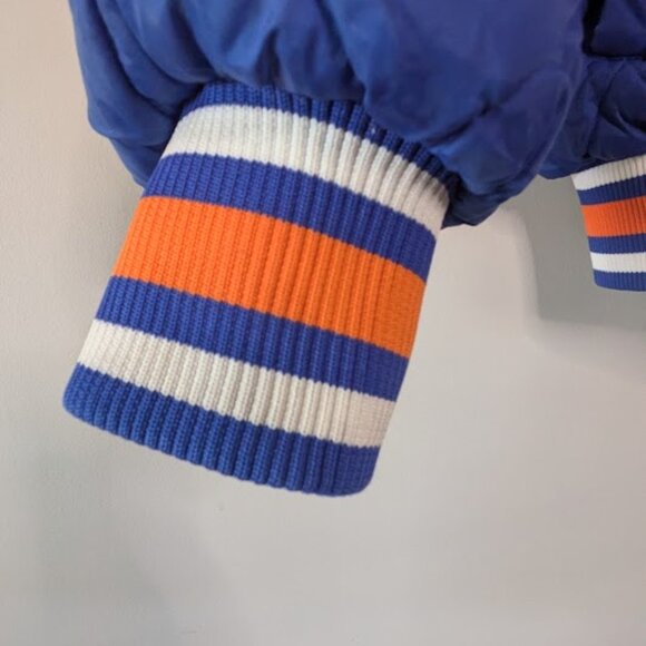 Mitchell & Ness Hardwood Classics New York Knicks Reversible Jacket – Black/Blue - Picture 3 of 16